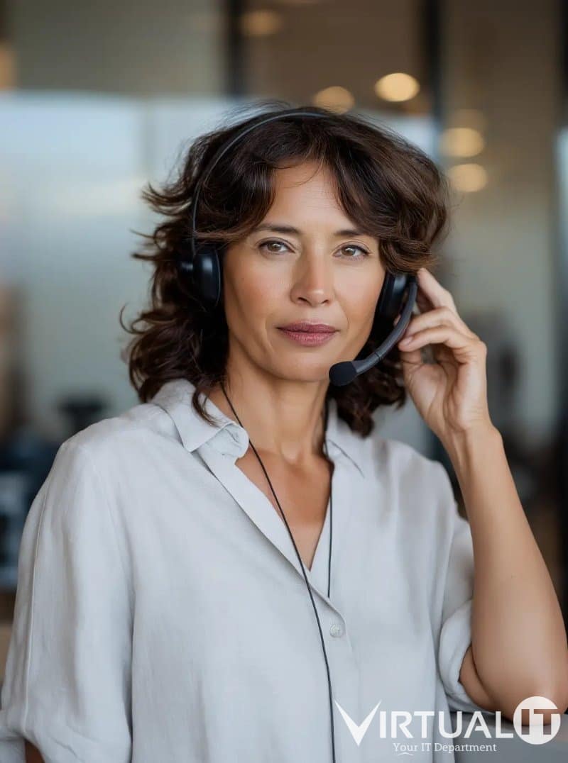 Robust cybersecurity measures for Large Business IT Services ensuring business continuity and data protection.
